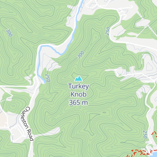 Map of Turkey Knob
