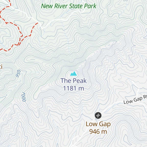 Map of The Peak