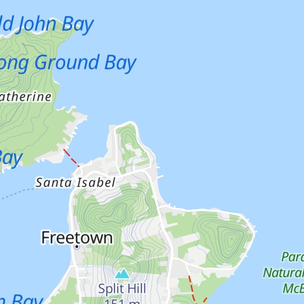 Map of Cabañas Ocean Paradise