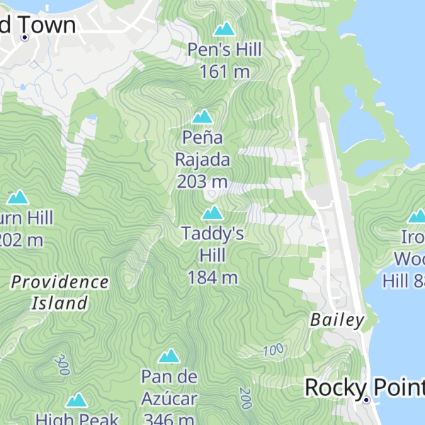 Map of Taddy's Hill