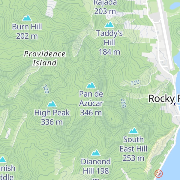 Map of Patience Hill