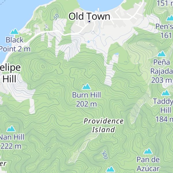 Map of Burn Hill