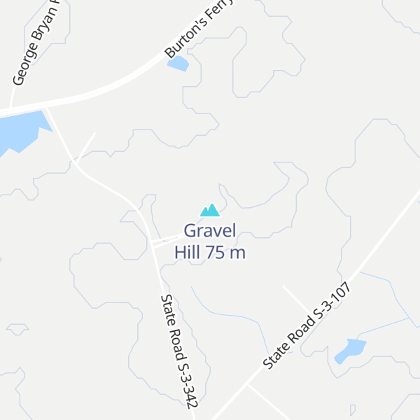 Map of Gravel Hill