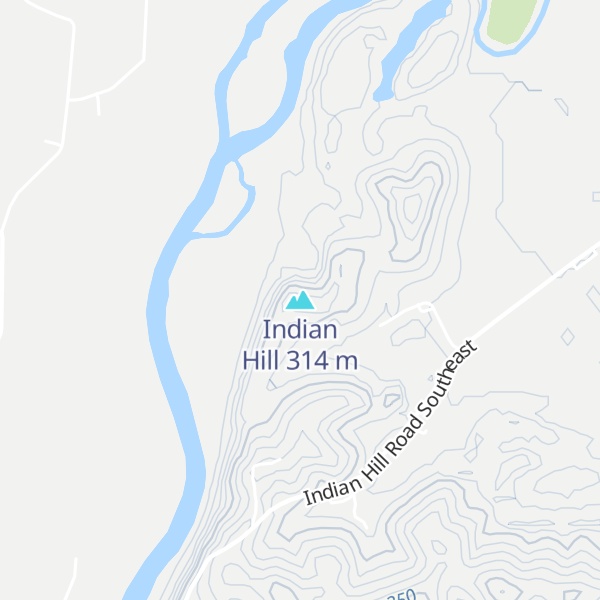 Map of Indian Hill