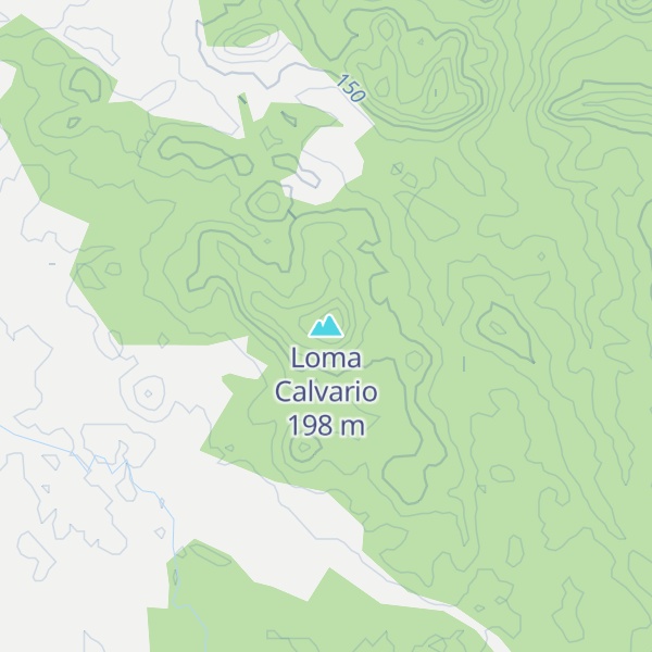 Map of Loma Calvario