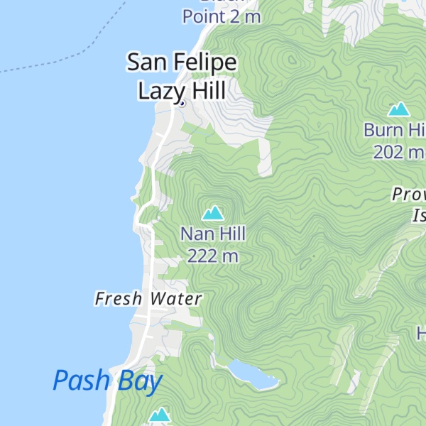 Map of Nan Hill