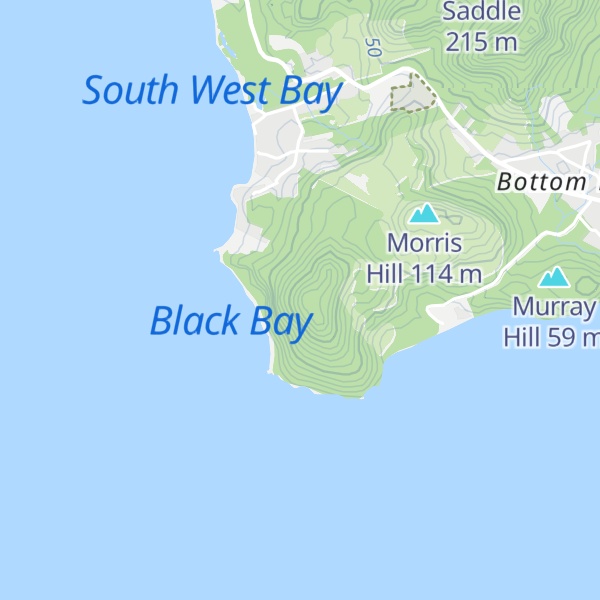 Map of South Hill