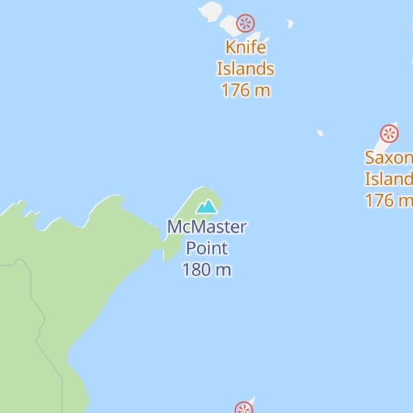 Map of McMaster Point