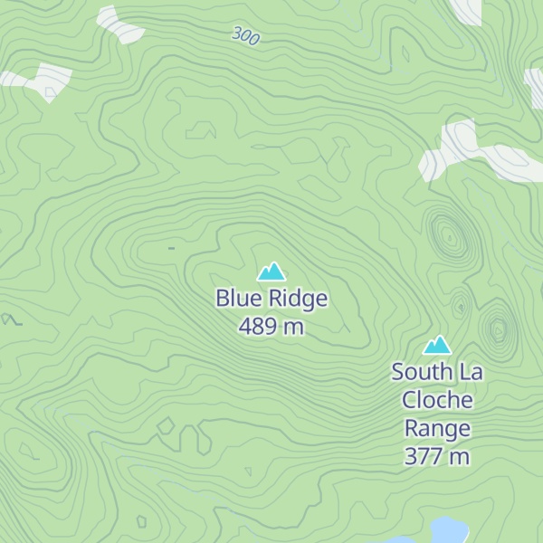 Map of Blue Ridge