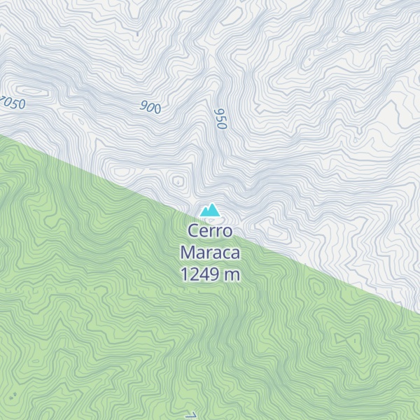Map of Cerro Maraca