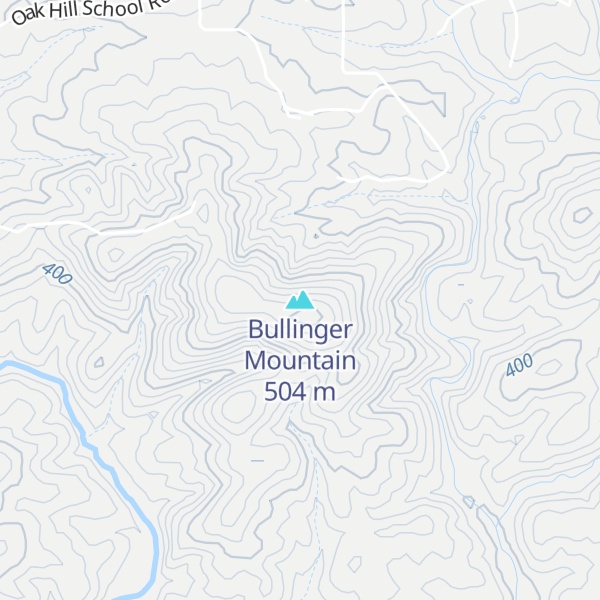 Map of Bullinger Mountain