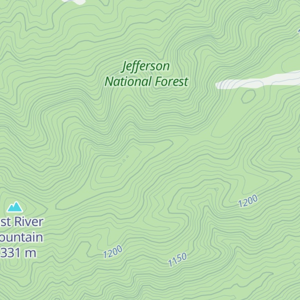 Map of Chimney Rock