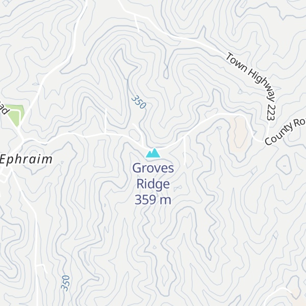 Map of Groves Ridge