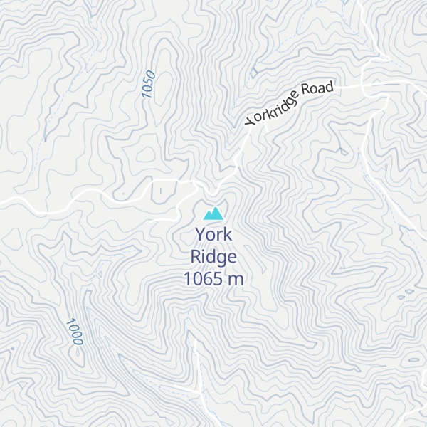 Map of York Ridge