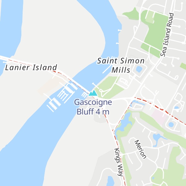 Map of Gascoigne Bluff