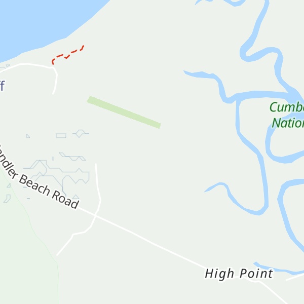 Map of Halfmoon Bluff