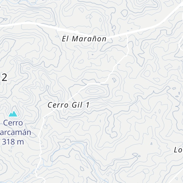 Map of Cerro Gil