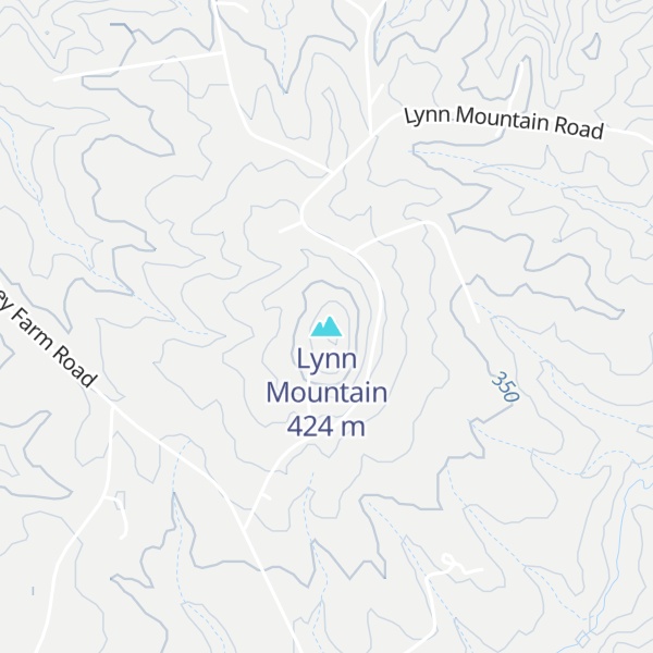 Map of Lynn Mountain