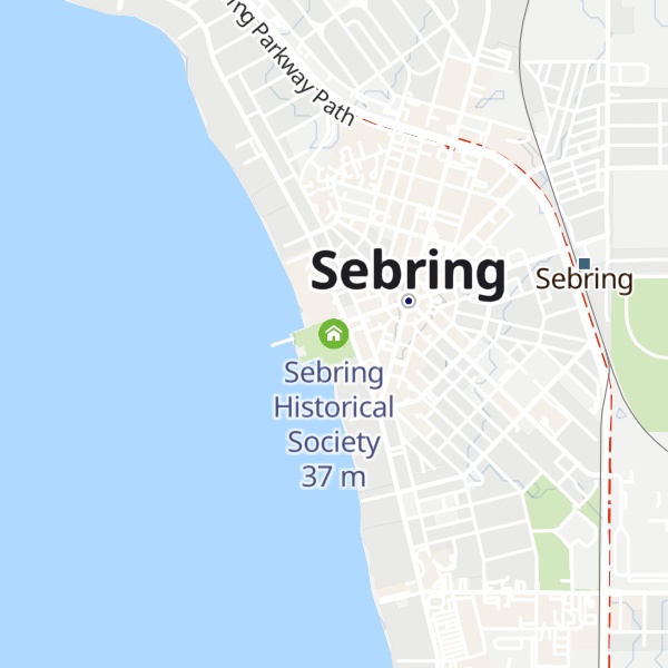 Map of Sebring Historical Society