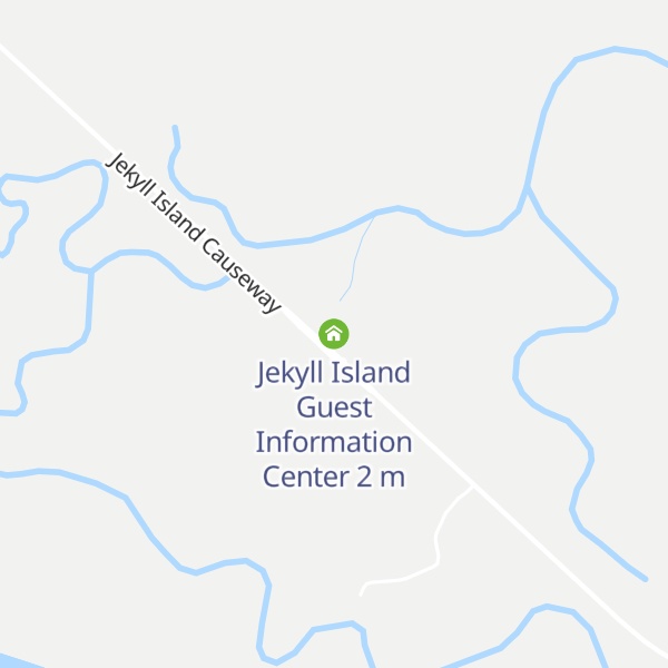 Map of Jekyll Island Guest Information Center