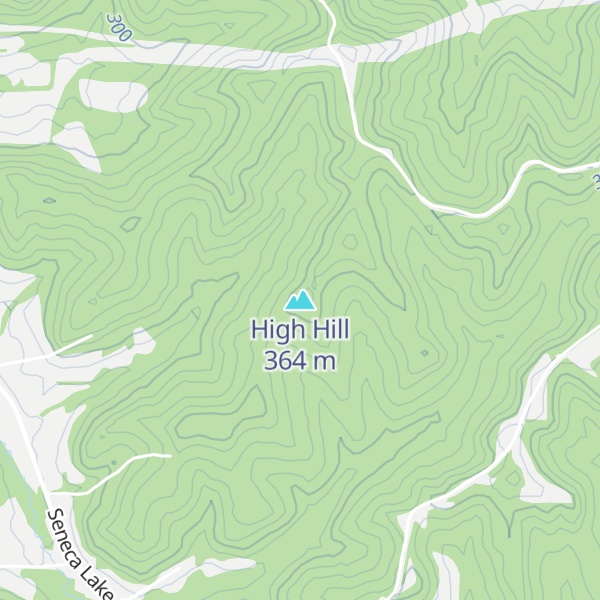 Map of High Hill