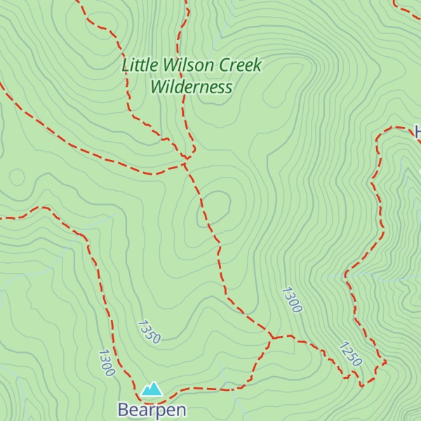 Map of First Peak