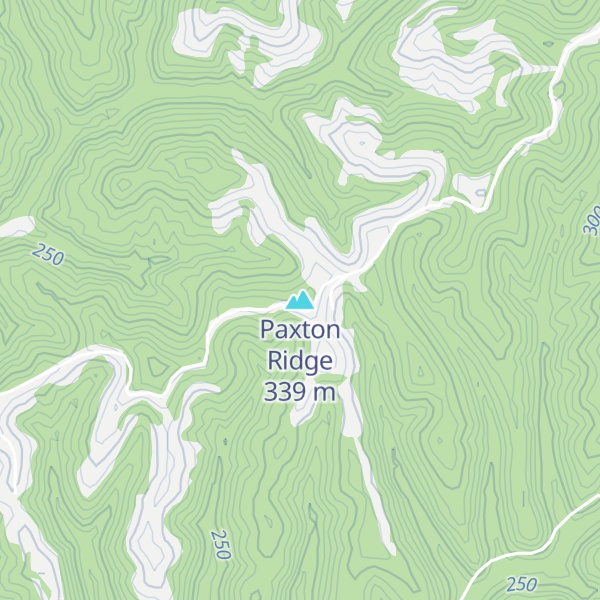 Map of Paxton Ridge