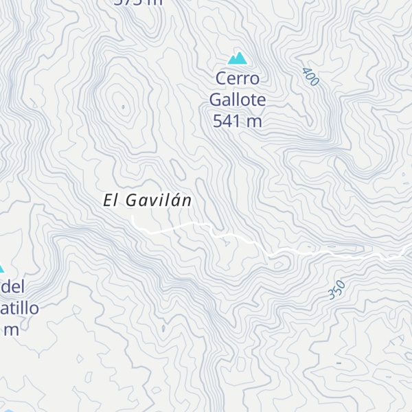 Map of La Peña de Conejo