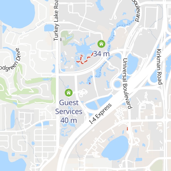 Map of Guest Services