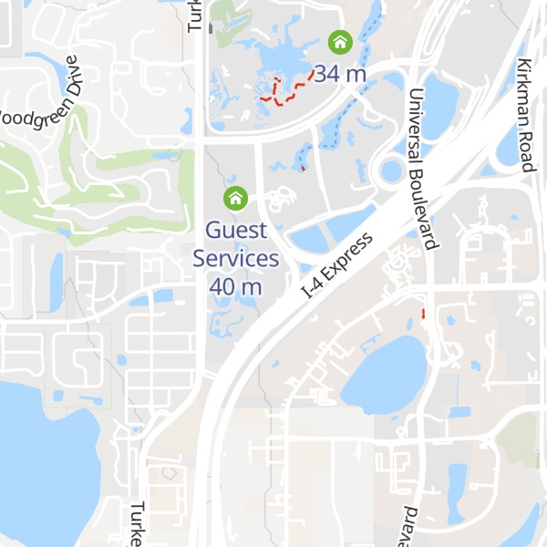 Map of Guest Services
