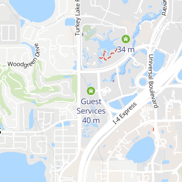 Map of Guest Services