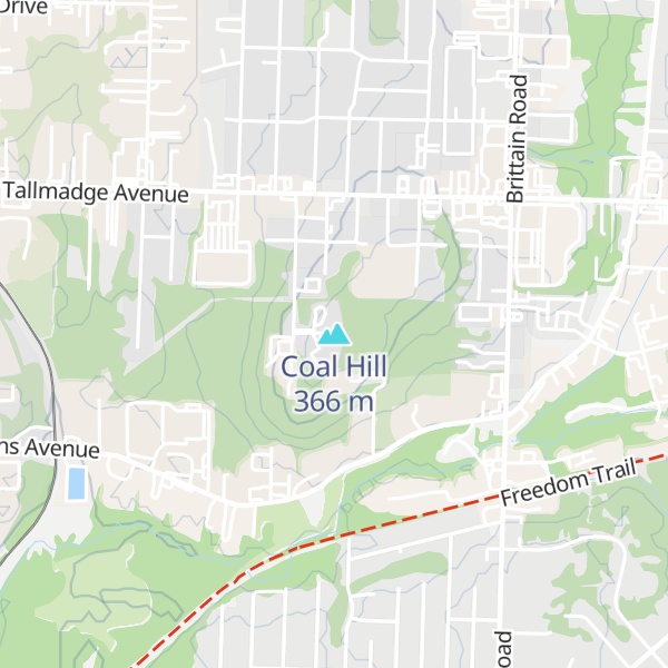 Map of Coal Hill