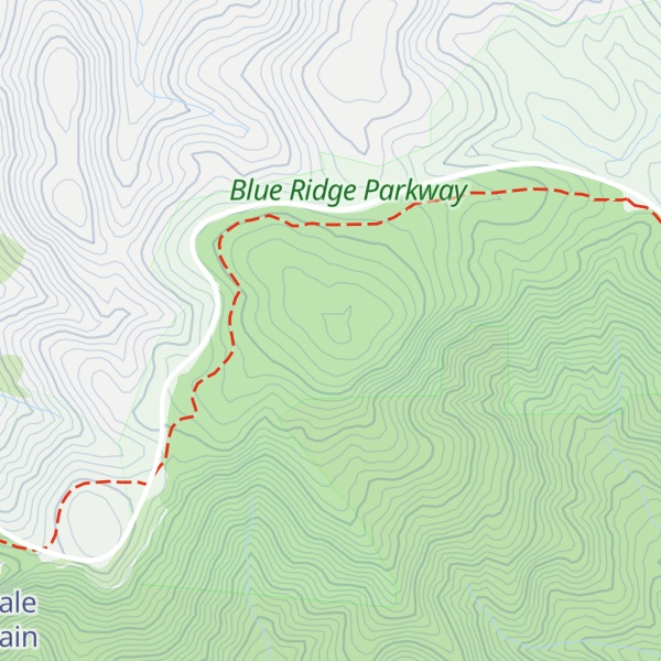 Map of Tomkins Knob