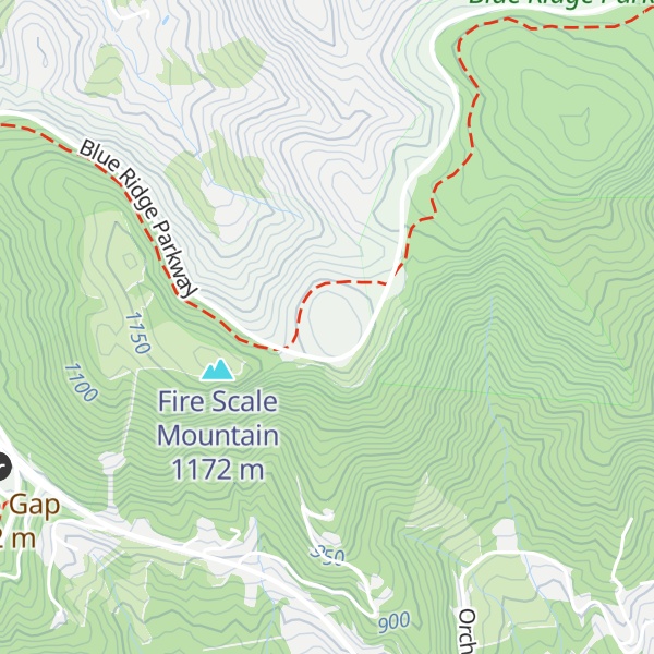 Map of Ivy Point Ridge