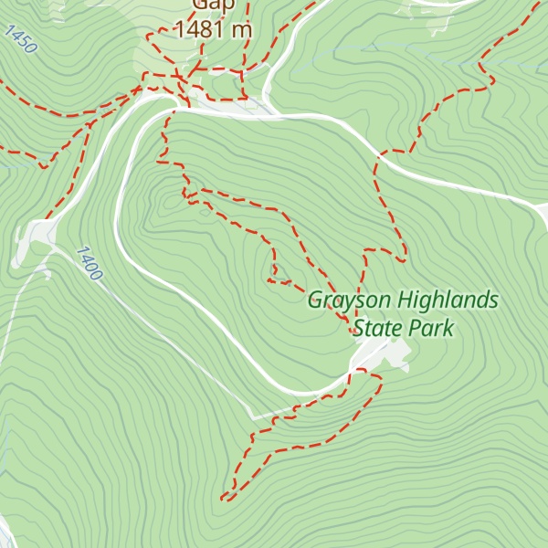 Map of Little Pinnacle