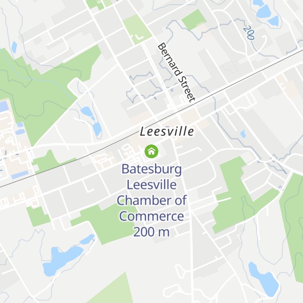 Map of Batesburg Leesville Chamber of Commerce