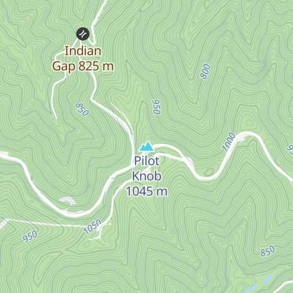 Map of Pilot Knob