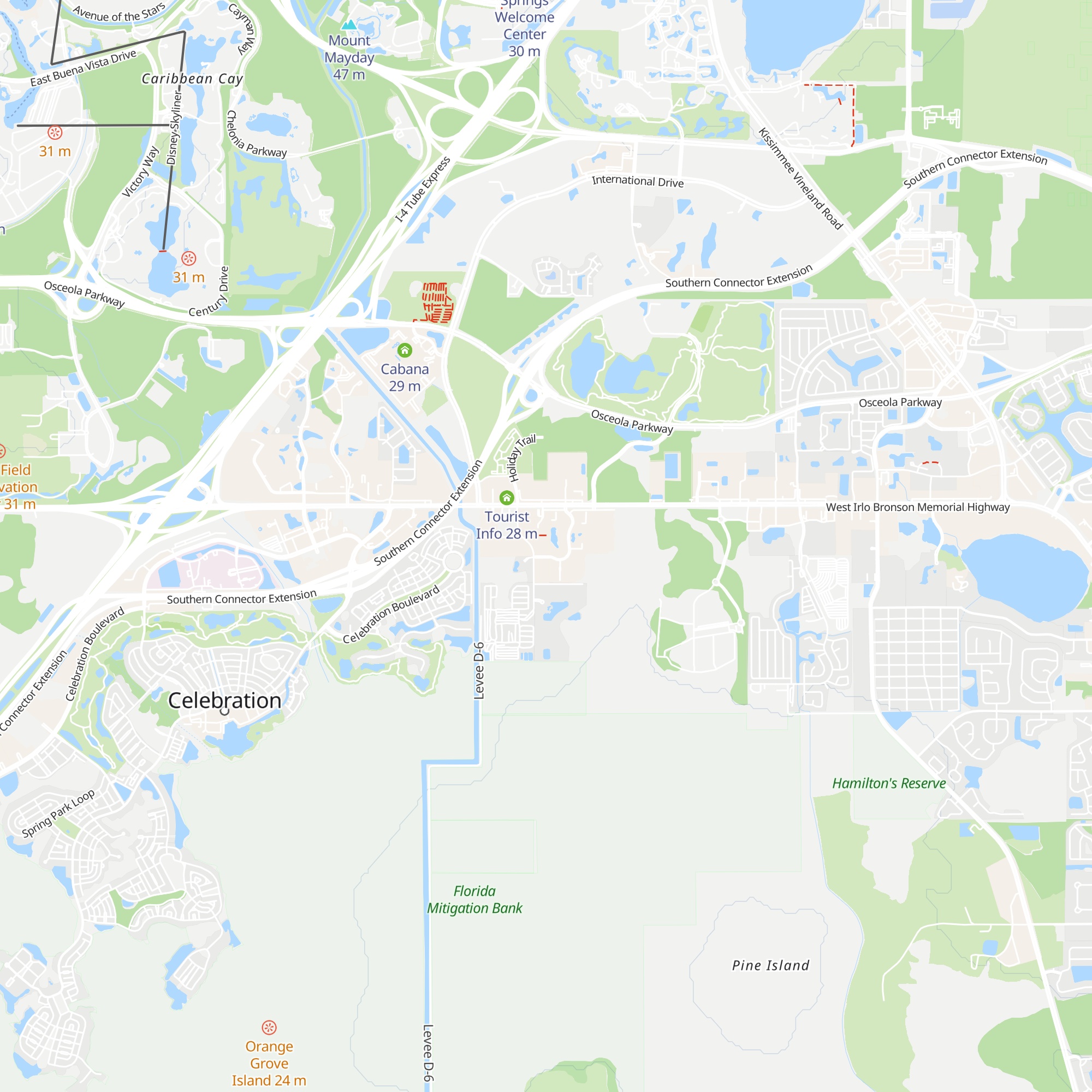 Cruise Registration map