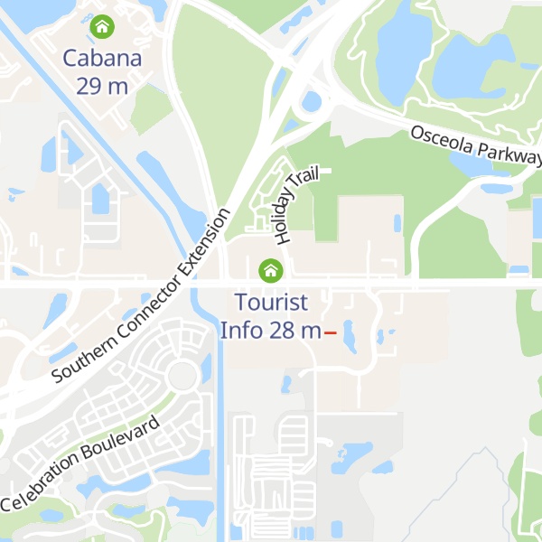 Map of Tourist Info