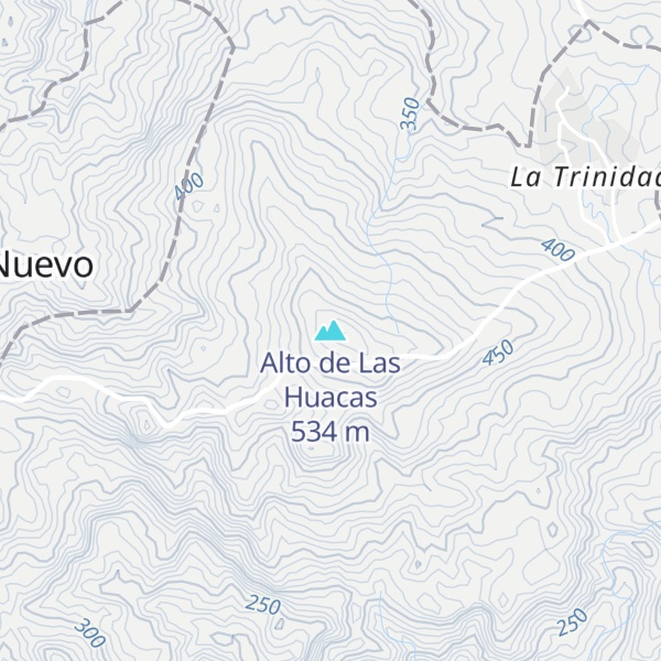 Map of Alto de Las Huacas