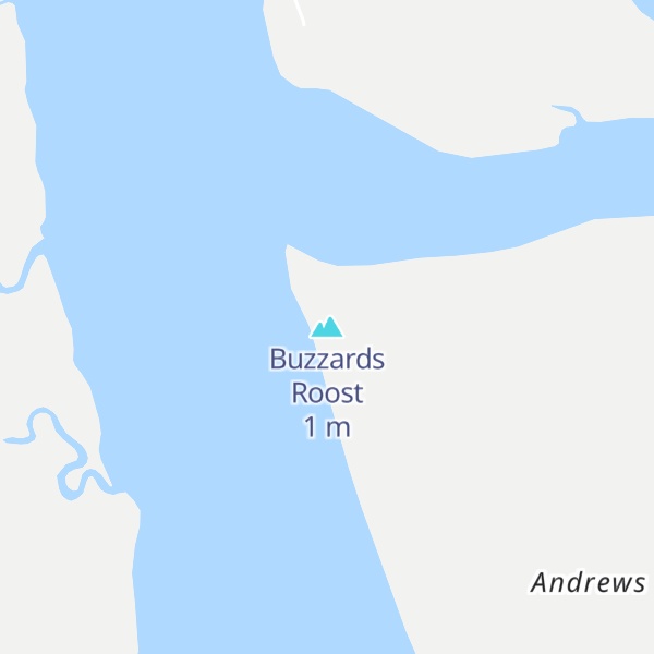 Map of Buzzards Roost