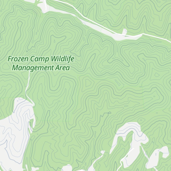 Map of Tuttle Knob