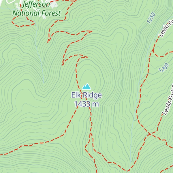 Map of Elk Ridge