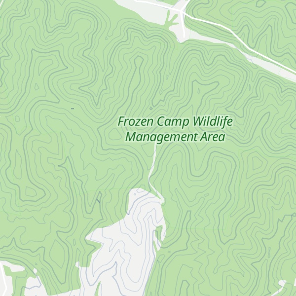 Map of Hart Ridge