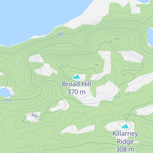 Map of Broad Hill