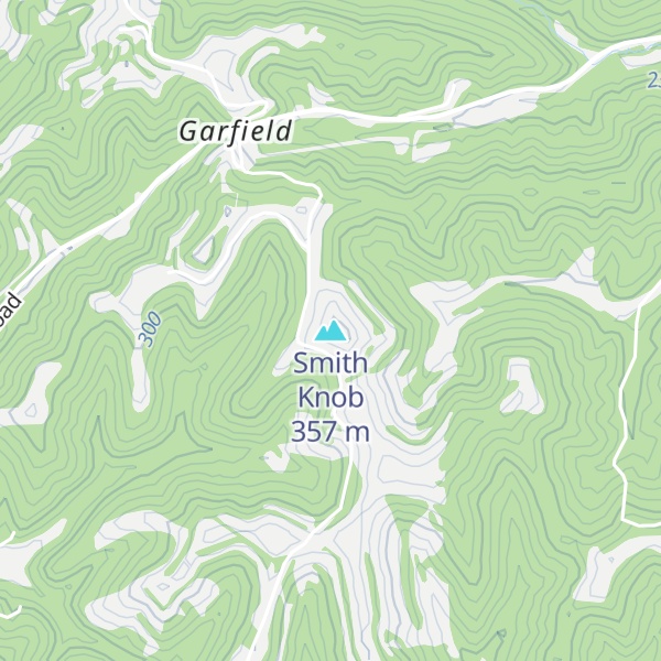 Map of Smith Knob