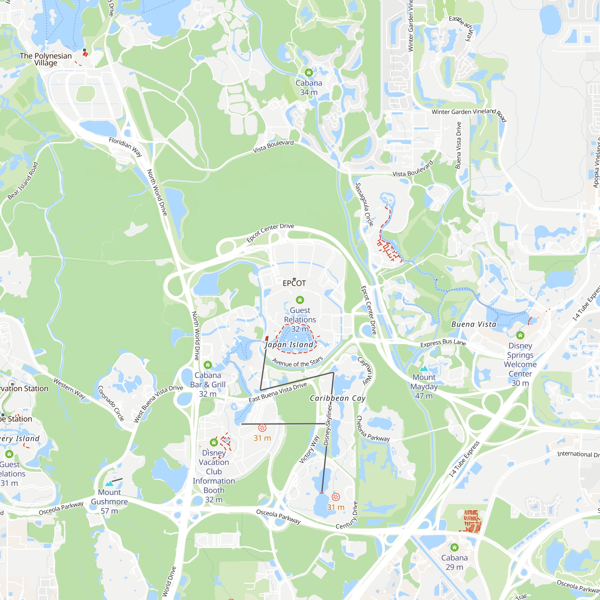 Guest Relations map