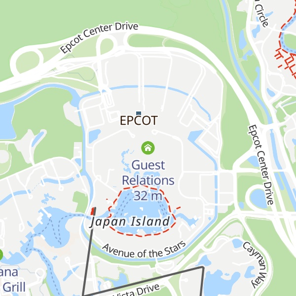 Map of Guest Relations