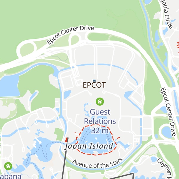 Map of Guided Tours