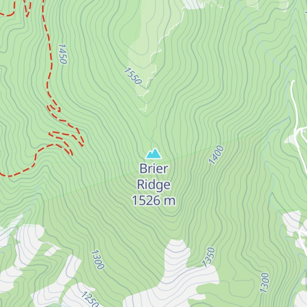 Map of Brier Ridge